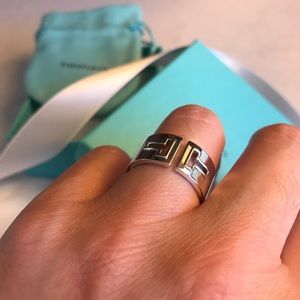 Tiffany T Collection Cutout Ring Sterling Silver